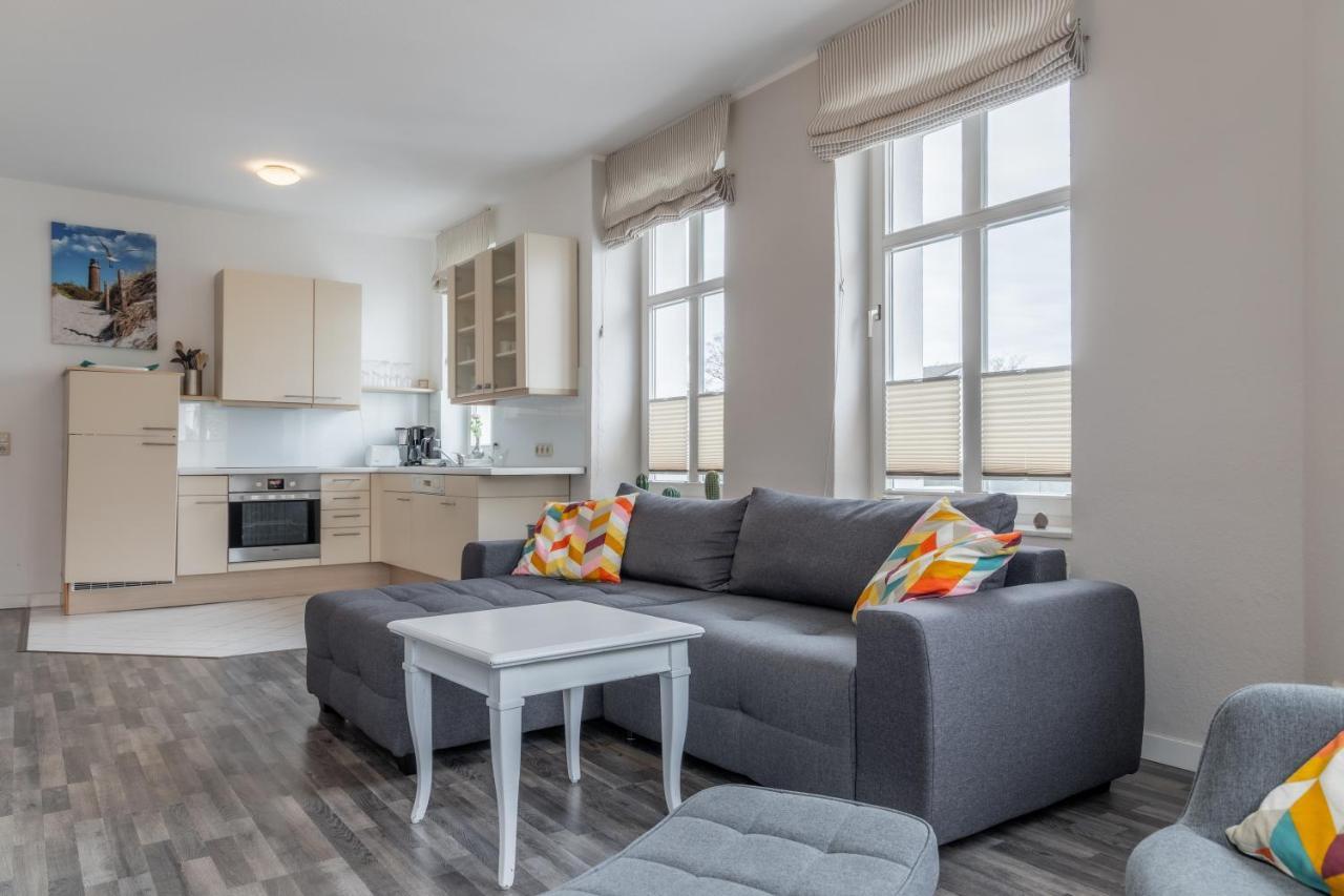 Strandnahe 2-Raum-Ferienwohnung Im Zentrum - Residenz Strandeck Fewo 02 Goehren  Εξωτερικό φωτογραφία